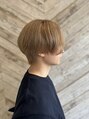 アグ ヘアー ユニ 青森中佃店(Agu hair uni) ケアブリーチ2回以上で柔らかなハイトーンカラーも可能です^_^