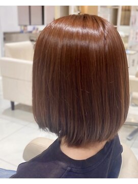 エントランスオブヘアー(ENTRANCE OF HAIR) さら艶オレンジブラウン