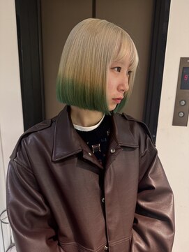 リンドトウキョウ ウメダ(LINDO TOKYO) 黒髪/ボブルフ/ネビージュ/小顔/ワンレン/梅田/大阪/髪質改善