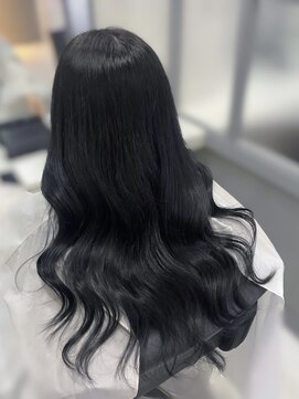 アイシー 表参道(ICY) 艶感ブルーブラックコリアンブラック