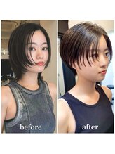 バッサリのオーダー多数！理想のヘアスタイルをshetaで☆