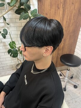 シュガー ヘアアンドネイル 仙台(SUGAR) 大人スタイル2ブロック/ブルーブラック