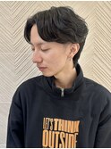 センターパート×フェザーパーマ【赤羽】