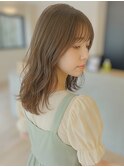 ミルクティーブラウンメルティブラウンモカブラウンゆるパーマ