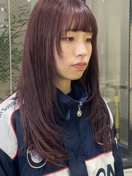 イリ 心斎橋(ili) ハイトーンカラーミルクティーベージュミニボブ