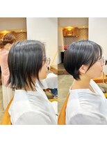 ニューラインギンザ(New-Line 銀座)&nbsp;乾かしてまとまるマッシュショート(金子涼)