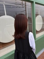 ムク 甲府(muku.)&nbsp;暖色カラー/オレンジブラウン/アプリコットオレンジ/髪質改善