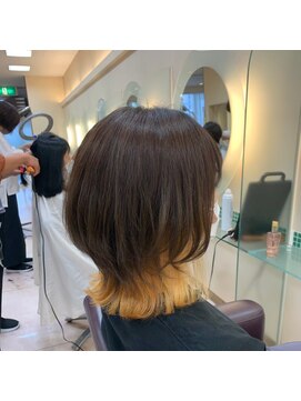 松本平太郎美容室 土浦パートワン(PART1) インナーカラー×10代20代30代40代50代60代×土浦