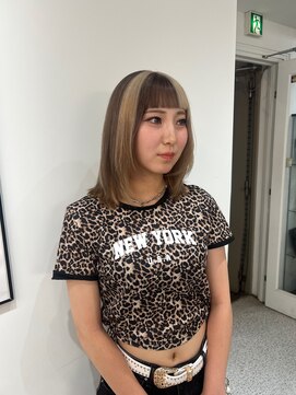 ペレ 渋谷(PELE) くびれヘア/アプリコットオレンジ/夏のヘアアレンジ/渋谷