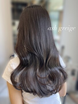 フォンズ(FONS) 透明感アッシュグレージュ/赤味なしカラー/韓国くびれヘア表参道