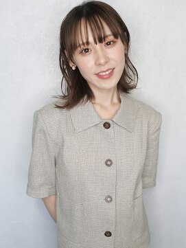 バース(BIRTH) ショート＆ボブ専門サロン【BIRTH】外ハネミディアムボブ　2