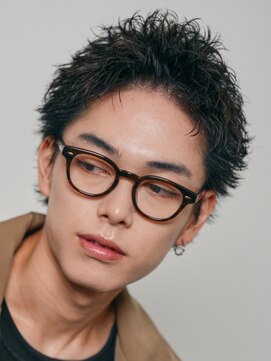 フィフス 原宿(fifth) 原宿ツイストスパイラルパーマメンズパーマスパイキーショート