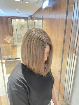 エス 大阪梅田店(es) ボブ×髪質改善縮毛矯正