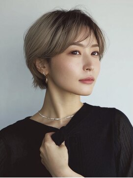 ハーツ(Heart's) 脱白髪染め大人ショートボブ