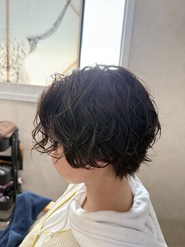 エモ(emo) ショートパーマ