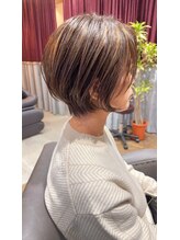 カナロアバイボニークチュール(KANALOAbyBONNY COUTURE)&nbsp;神戸ショートボブ・神戸ボブ・白髪ぼかし・神戸白髪染め