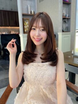 ザシー チェルシー 橋本(The C CHELSEA) 王道小顔レイヤーロング/20代30代40代◎The C CHELSEA