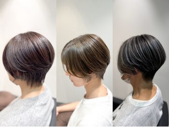 コル 市川(cor)の写真/骨格を見極めたカットで、360度どこから見ても美しいシルエット。横顔も後ろ姿も理想のスタイルに。