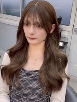 ロンドアヴァントゥス 池袋(Lond aventus)&nbsp;ワンホンレイヤー/ミルクグレージュ/韓国巻き/顔周りカット