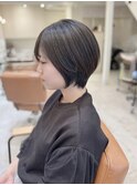 ◆モテ愛されショートボブ×アッシュブラック