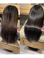 ブルーム ヘア デザイン ドゥーエ(bloom hair design due) 塚口 髪質改善|パサつき乾燥改善→触れたくなる艶髪へ