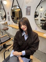 ニナ 梅田(nina)&nbsp;【梅田】レイヤーカット&ストレートヘア