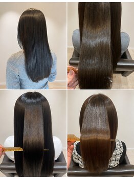 ゼネ(Zene)の写真/クセ・うねり・広がりのお悩みに◇柔らかく自然な仕上がりの縮毛矯正で、扱いやすくまとまる艶髪へ。