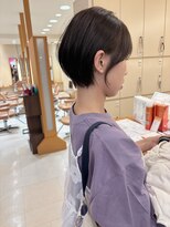モリオ フロム ロンドン サッポロファクトリー店(morio FROM LONDON)&nbsp;morio 札幌ショート 耳掛け可愛い丸みショート 顔周りカット