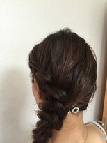 ルリアン ヘアデザイン(le LieN hair design) カジュアル編み込みスタイル