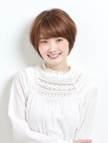大人かわいいショートボブ_30代_40代_50代◎_【FONS 堀川】