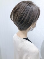 フィックスヘアー 梅田店(FIX-hair) マロンベージュ×マニッシュショート/ミルクベージュ/こなれヘア