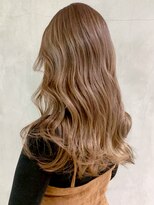 アイティー バイ アルバム 浦和店(IT by ALBUM) ミルクティーベージュ_ココアブラウンフリンジウェーブ_ba292303