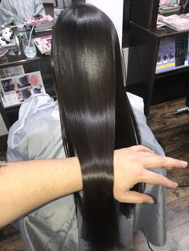 美容室 夢先案内 夢髪トリートメントで極艶ヘアー