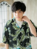 理容ハンサム 戸田公園店&nbsp;自然体重視！ランダムパーマの黒髪マッシュC