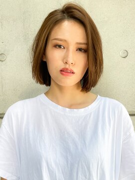 キサ ファータ 恵比寿(kisa fata) [オージュアサロン/恵比寿]切りっぱなし大人ボブ/髪質改善