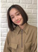 【ワンランク上の切りっぱなしボブ】