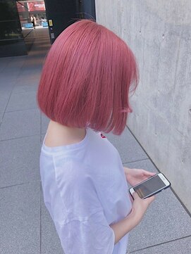 ワンズミラー 海老名店(ONE's MIRROR) 切りっぱなし/ハイライト/ケアブリーチ/ダブルカラー[海老名駅]