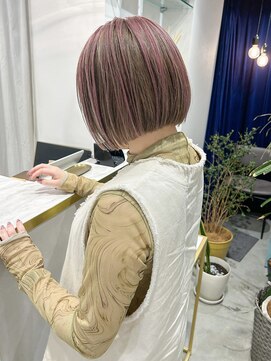 レトン 銀座(leton) ミニボブ/前下がりボブ/デザインカラー［東銀座/銀座］