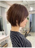 【Lond ambre】川村利幸/オシャレショート/グレージュカラー
