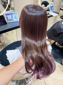 アーチバイケンジ(arch by kenje) 裾カラーパープル