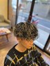 【学割U24】カット＋パーマ＋金メッシュ　￥12320