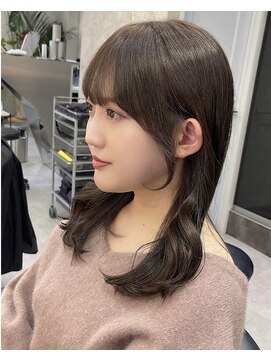 ロンドアヴァントゥス 池袋(Lond aventus) 韓国レイヤー/韓国風/ボブ/髪質改善/黒髪/ブリーチなし〔池袋〕