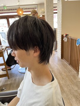 プリズム ヘアーデザイン みずほ台店 メンズ　マッシュウルフ