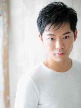 モッズヘア メン 上尾東口店(mod's hair men) ノンジアミンカラーくせ毛風ツーブロックウェットヘアW上尾