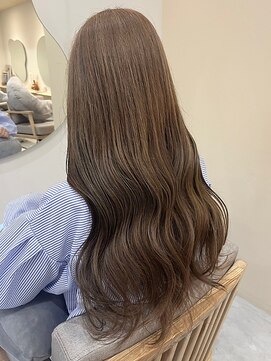 ピピバイヨーク(pipi, by yoke.) 透明感カラー/マロンベージュ