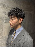 ビジネスパーマ/メンズスタイル