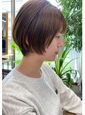 ショート/ショートボブ/グラボブ /透明感カラー