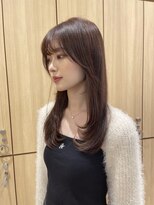 サロンドジョー(salon de joe) 【井上】レイヤーカット韓国顔まわりフェイスレイヤー横浜