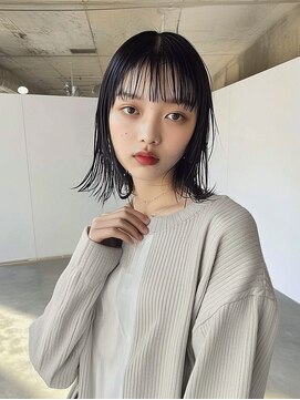 ムーク 平塚(MUUK) 【MUUK平塚/平塚駅】パッツンボブ/イルミナカラー/パーマ