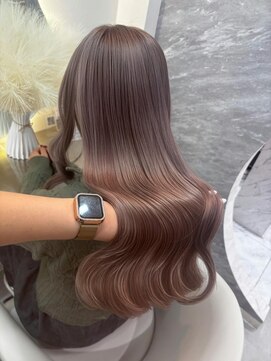 ラビス 浦和(Lovis) ハイライトカラー/アプリコットオレンジ/くびれヘア